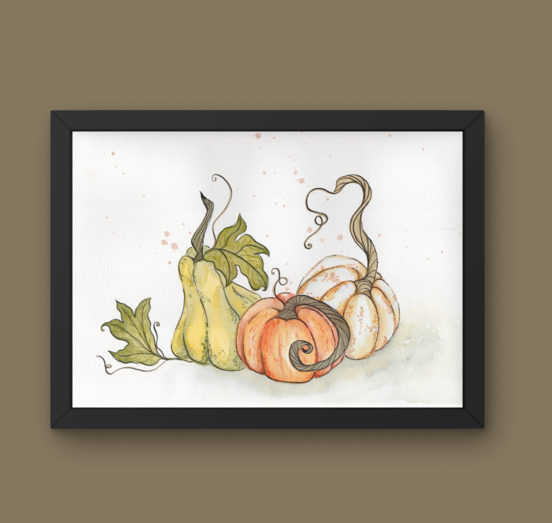 Pumpkins Original Artwork