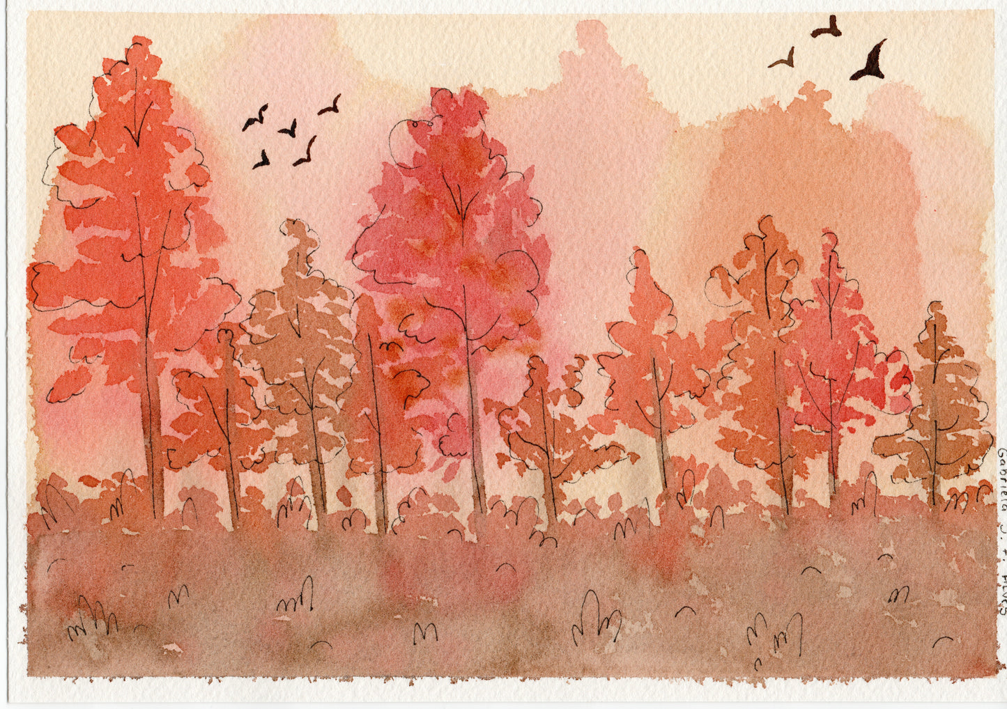 Autumn Forest art print