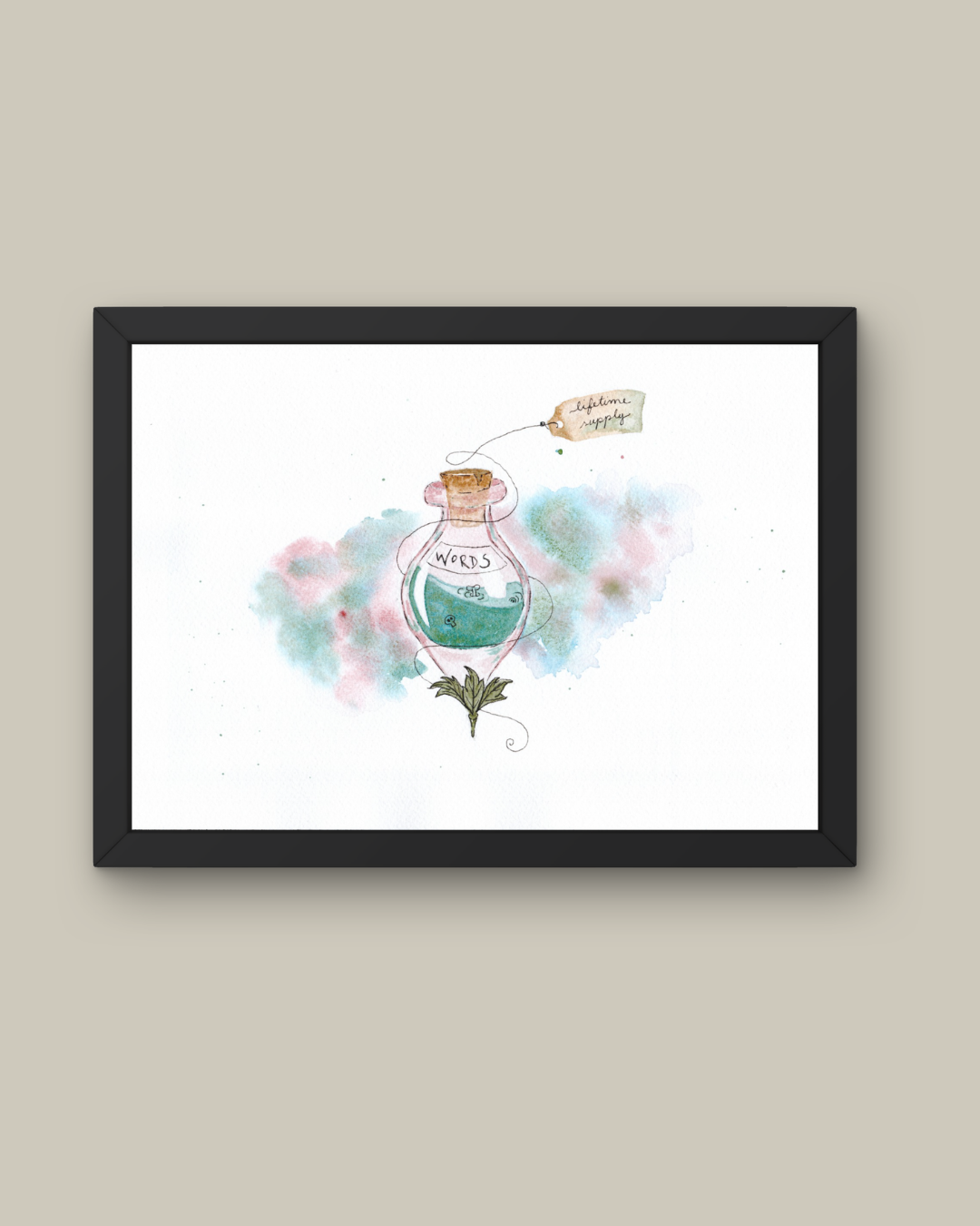 Lifetime Supply Potion Original Artwork