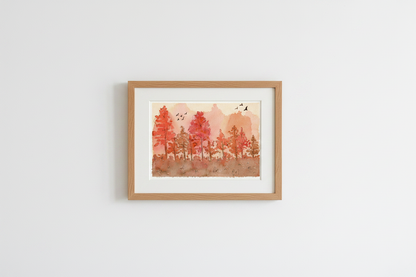 Autumn Forest art print