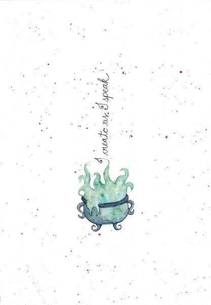 Cauldron Original Artwork