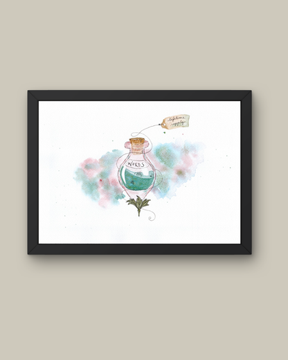 Lifetime Supply Potion Original Artwork